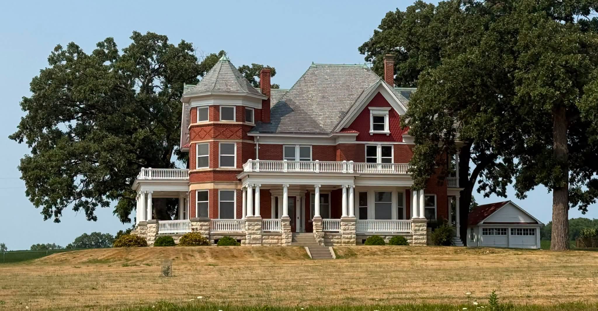 The Queen Anne farmhouse at 2601 Afton Road, once known as Klondike Farm